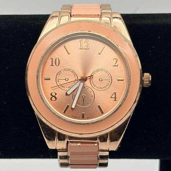 Rose Gold & Pink Watch - Picture 1 of 5